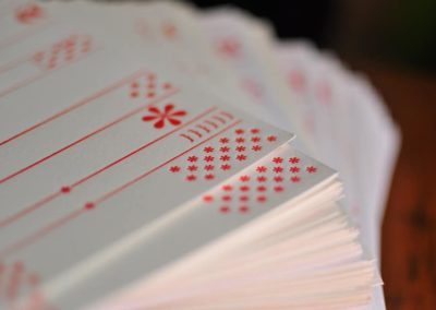 Tarjetas para Lucia y Sergio