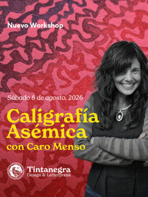 Workshop de Caligrafía Asémica con Caro Menso